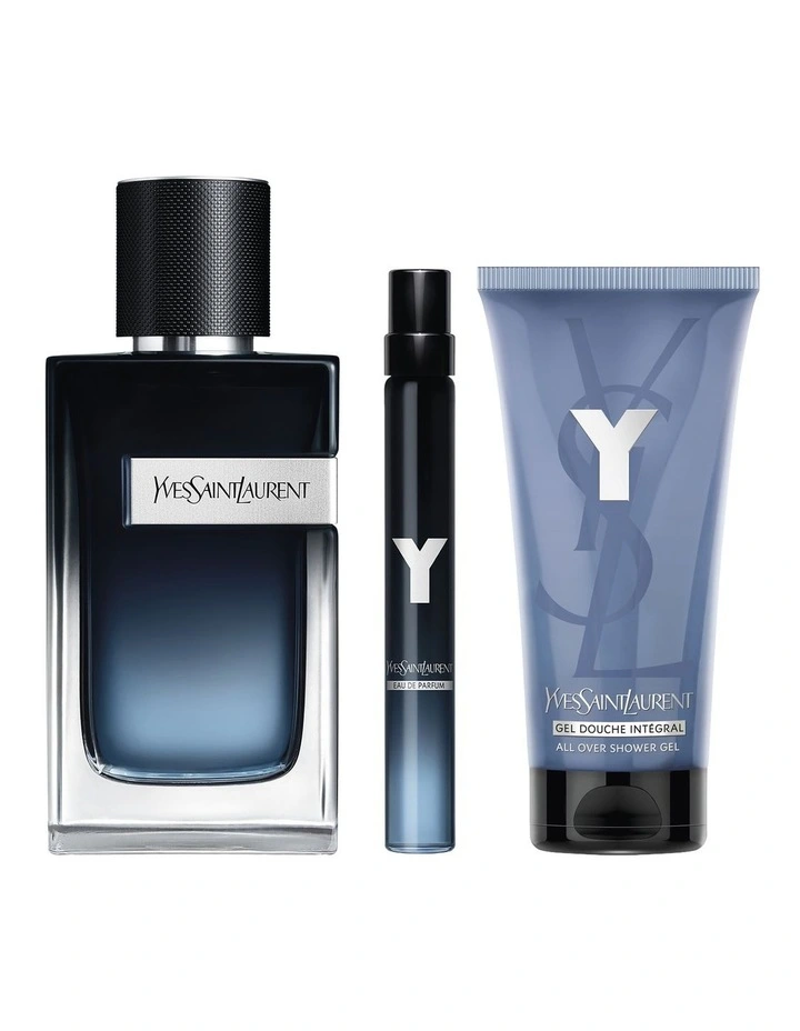 YSL Y EDP Set (Includes Y EDP 100ml & 10ml & Shower Gel 50ml) image 2