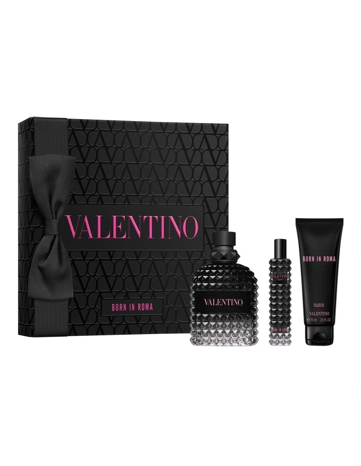 Valentino Born In Roma Uomo Eau De Toilette Set 100ml MYER