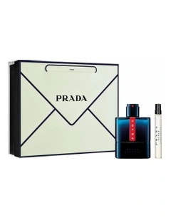 Prada Luna Rossa Ocean EDT 1000ml Set (Includes LRO EDT 10ml)