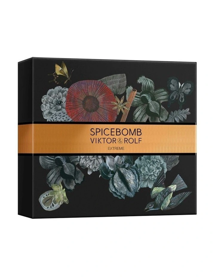 Vickor&Rolf Spicebomb Extreme EDP 90ml Set (Includes x2 EDT 10ml Travel Spray) image 3