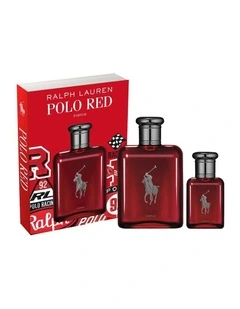 Ralph Lauren Polo Red Parfum 125ml Set (Includes Polo Red Parfum 40ml)