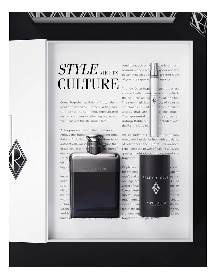 Ralph Lauren Ralph's Club EDP 100ml Set (Includes Ralph's Club EDP 10ml & Deodorant) image 2