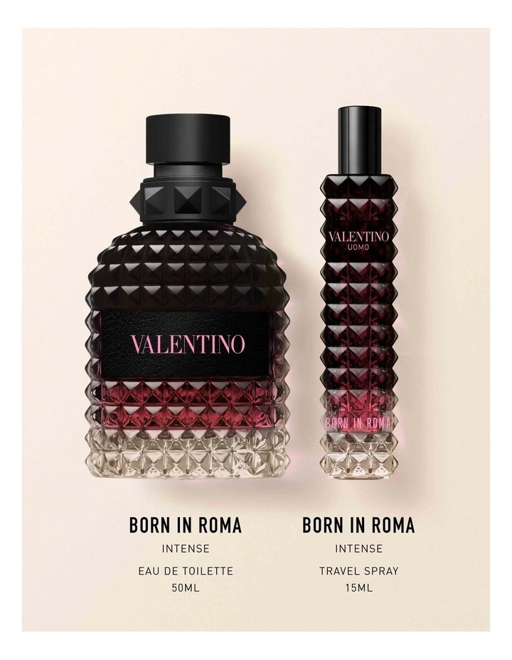 Valentino Born In Roma Uomo Intense 50ml Set (Includes BIR Uomo Intense 15ml) image 3