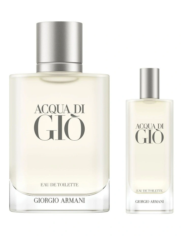Giorgio Armani Acqua Di Gio Homme EDT 100ml Set (Includes ADGH EDT 15ml) image 2
