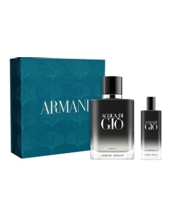 Giorgio Armani Acqua Di Gio Homme Parfum 100ml Set (Includes ADGH Parfum 15ml)