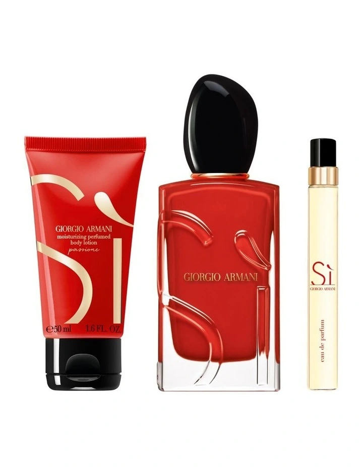 Giorgio Armani Si Passione EDP 100ml Set (Si Passione EDP 10ml & Body Lotion 50ml) image 2