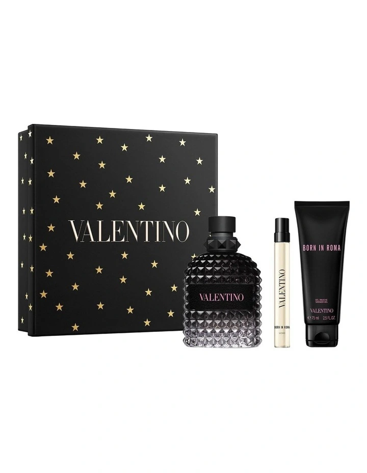 Born In Roma Uomo 100ml Set (Includes BIR Uomo 10ml & Shower Gel 75ml) image 1