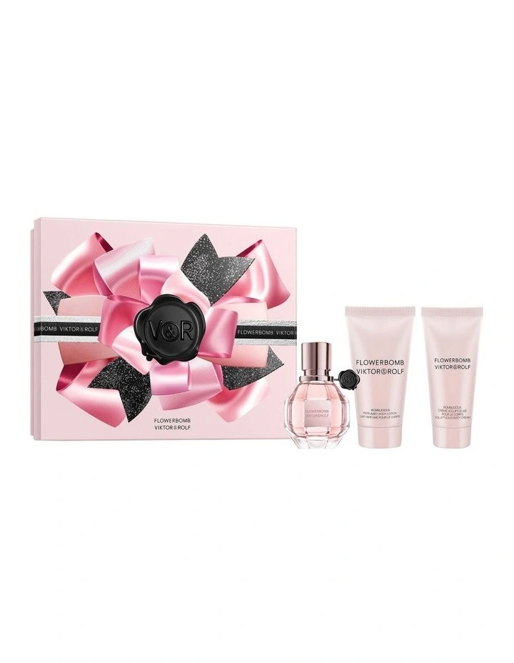 Flowerbomb Eau de Parfum 30ml Set (Includes Body Lotion 50ml & Body Cream 40ml) image 2