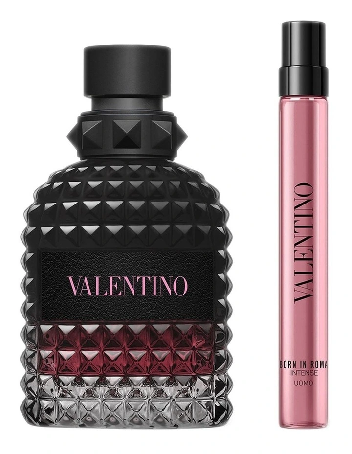 Valentino Born In Roma Uomo Intense 50ml Set (Includes BIR Uomo Intense 10ml) image 2