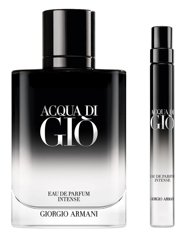 Acqia Di Gio Homme EDP Intense 100ml Set (Includes ADGH EDP Intense 10ml) image 1
