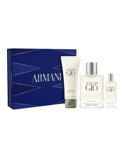 Acqua Di Gio Homme EDT 100ml Set (Includes ADGH EDT 10ml & Shower Gel 75ml)