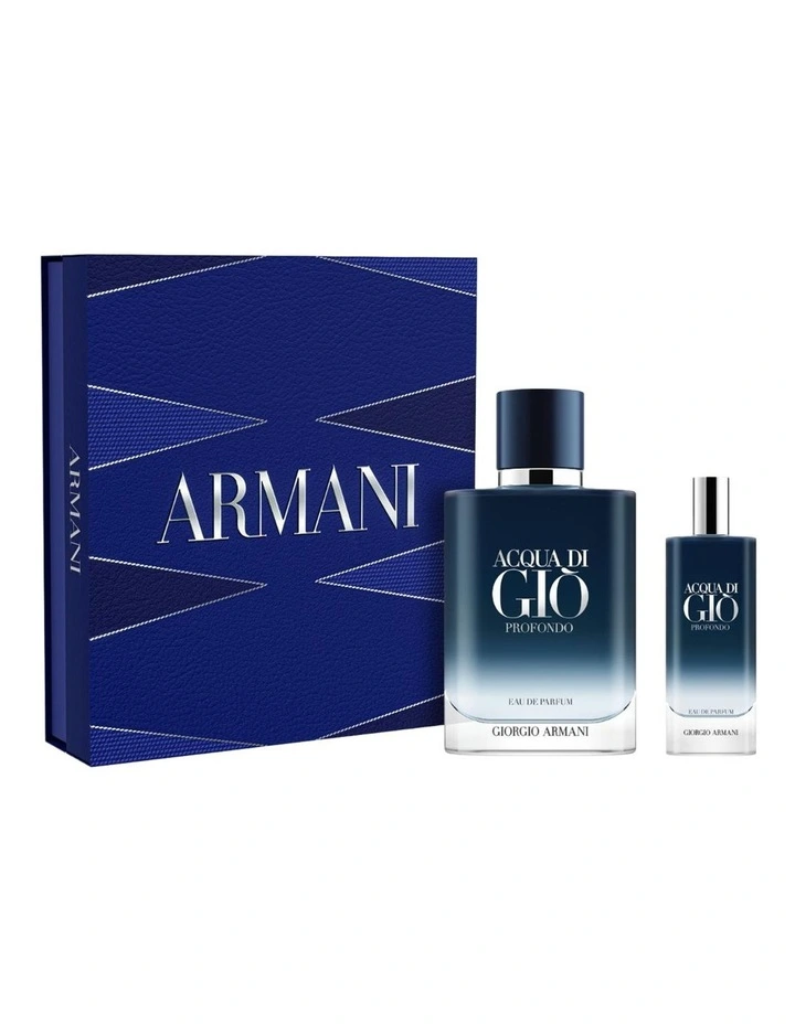 Acqua Di Gio Homme Profnodo EDP 100ml Set (Includes ADGH Profondo EDP 15ml) image 1