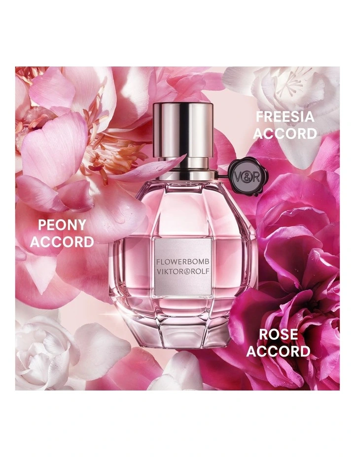 Flowerbomb EDP Giftset (30ml  Body Lotion   Body Cream) image 3