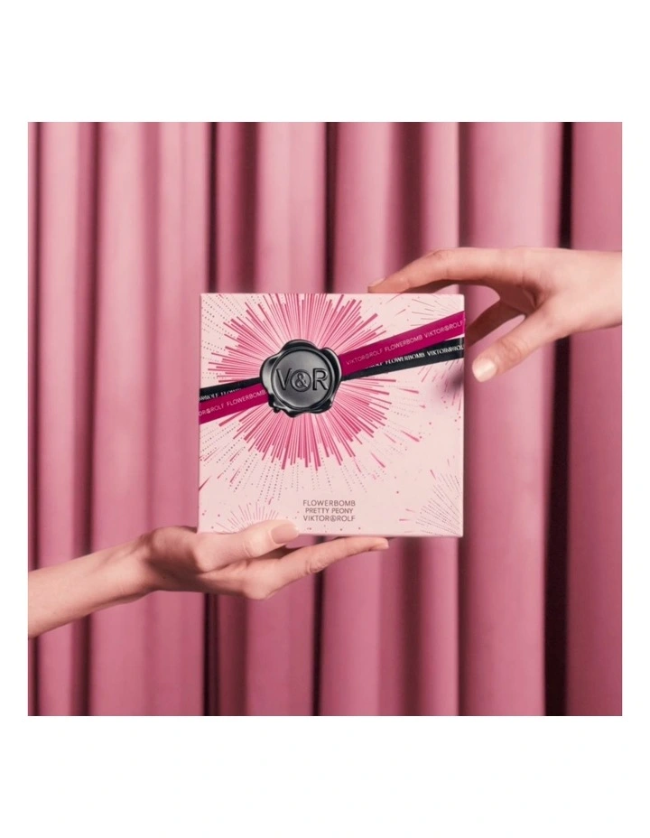 Flowerbomb Pretty Peony Giftset (50ml   10ml   Body Cream) image 7