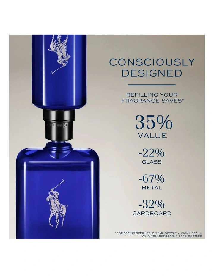Polo Blue Eau De Toilette Refill 150ml image 2
