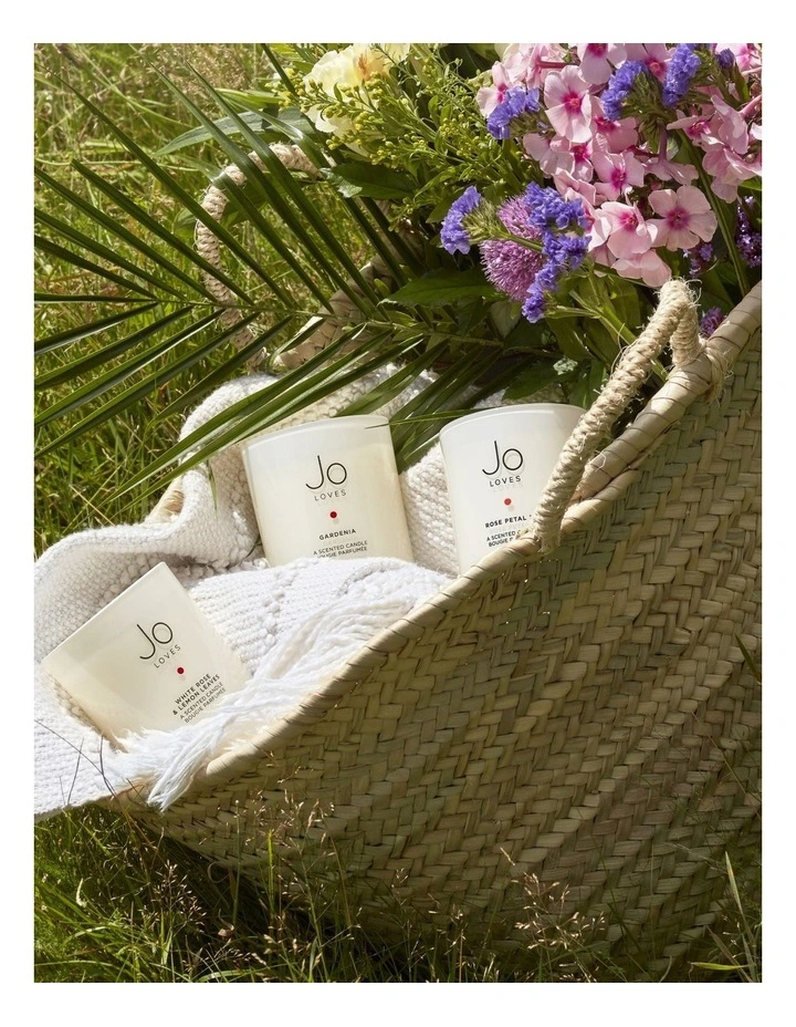 Gardenia Home Candle 185g in White image 3