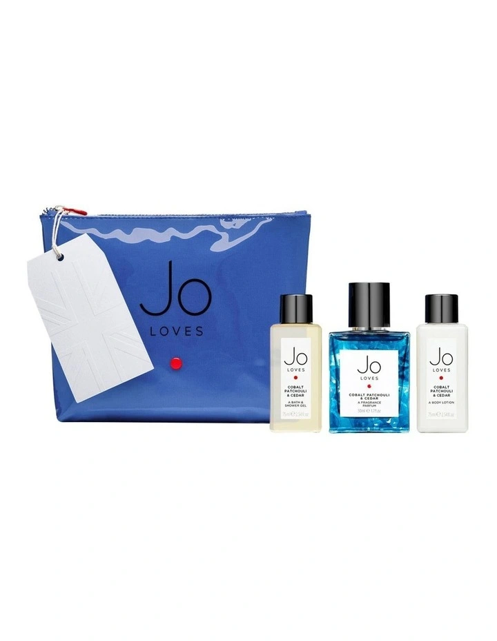 Cobalt Patchouli & Cedar Luxury Travel Set (1x50ml, 2x75ml) image 1