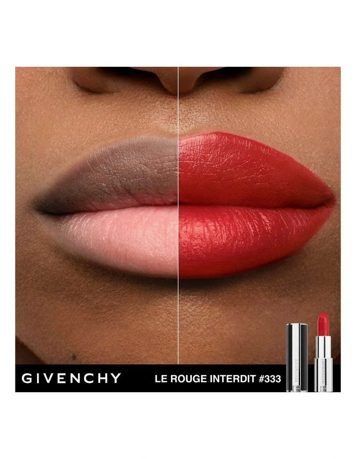 Givenchy Le Rouge Interdit Intense Silk Lipstick 3.4g in N230 Rose Boise image 2