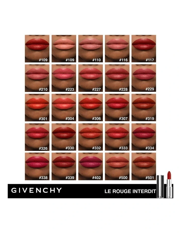 Givenchy Le Rouge Interdit Intense Silk Lipstick in N230 Rose
