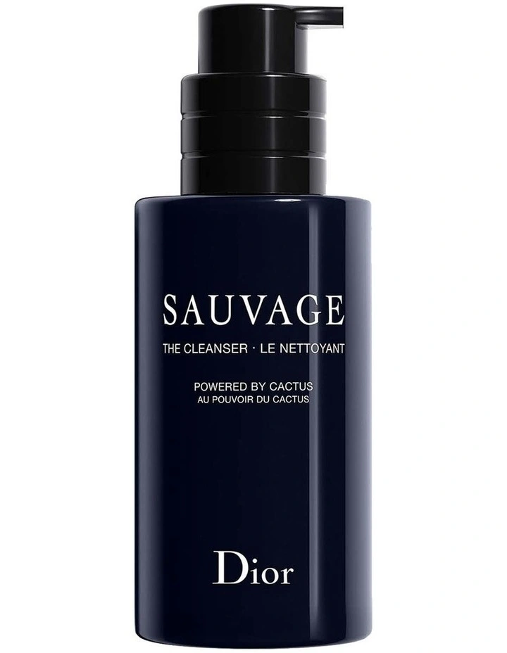 Sauvage Face Cleanser Black Charcoal And Cactus 125ml image 1