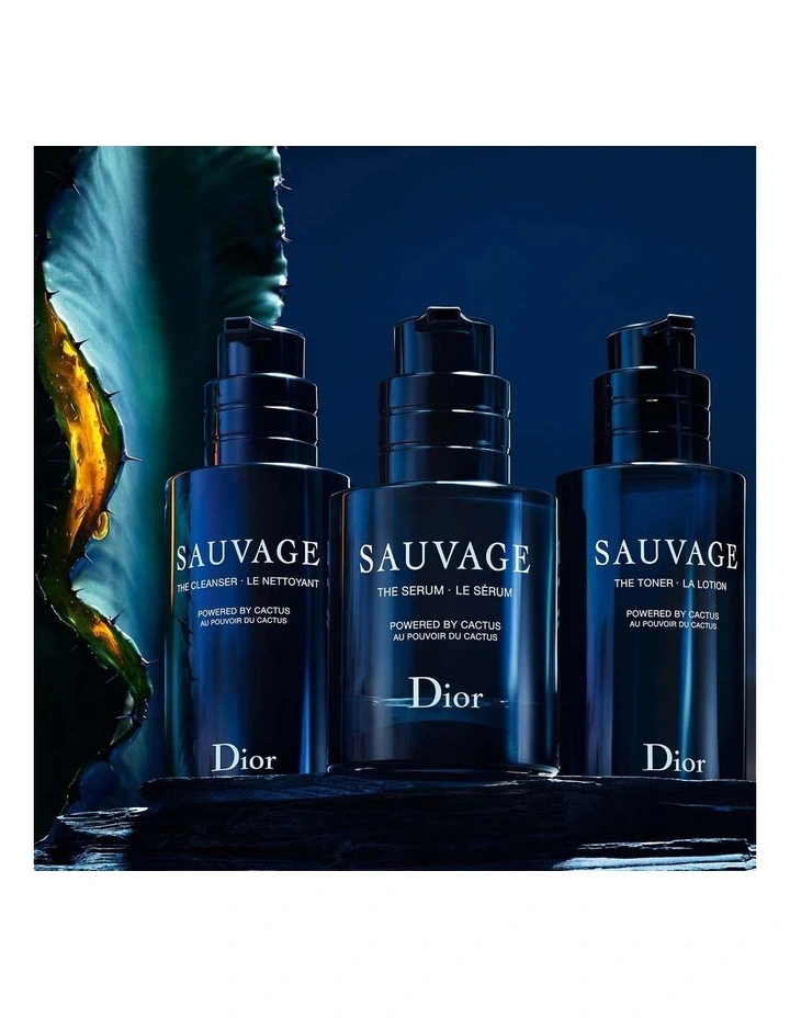 Sauvage Face Cleanser Black Charcoal And Cactus 125ml image 5