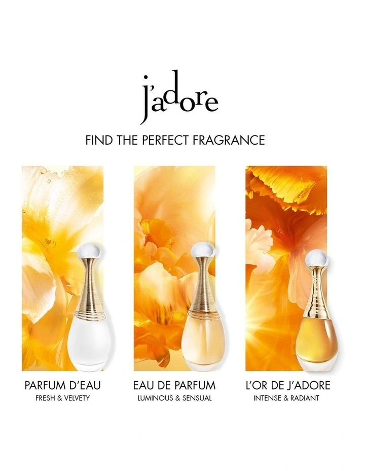 Jadore Eau de Parfum and Travel Spray Set Holiday Limited Edition image 3