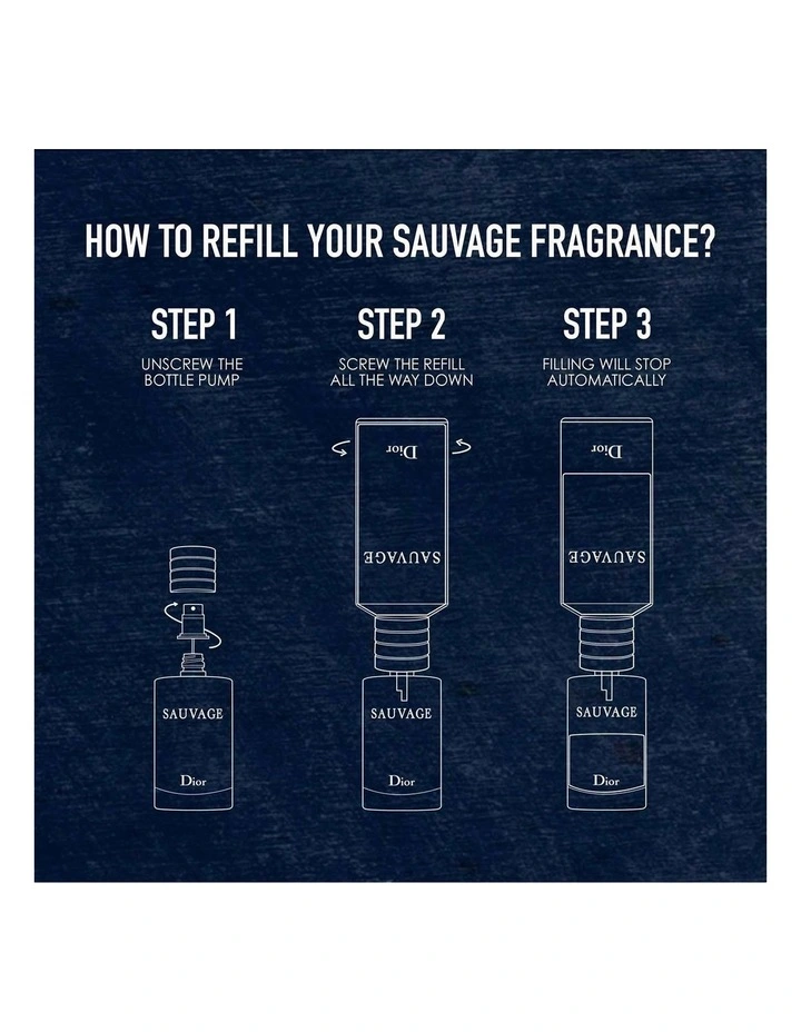 Sauvage Eau de Parfum Refill 300ml image 3