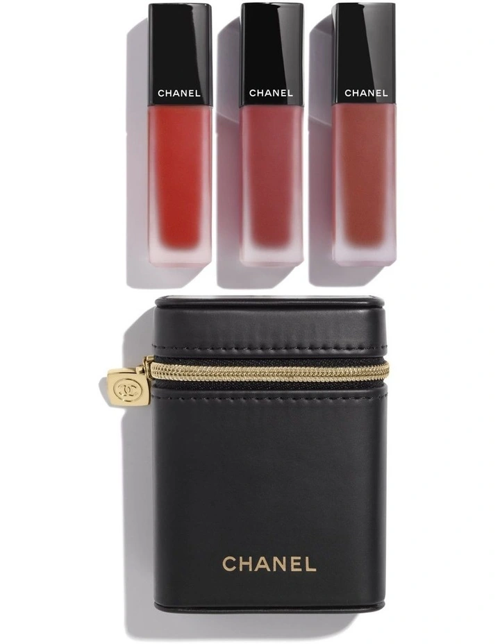 ROUGE ALLURE LIQUID VELVET SET Matte Liquid Lip Colour Trio image 1