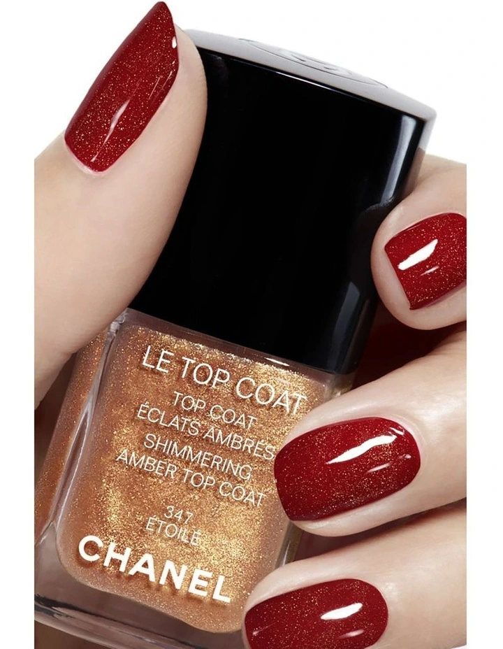 LE TOP COAT Shimmering Amber Top Coat image 3