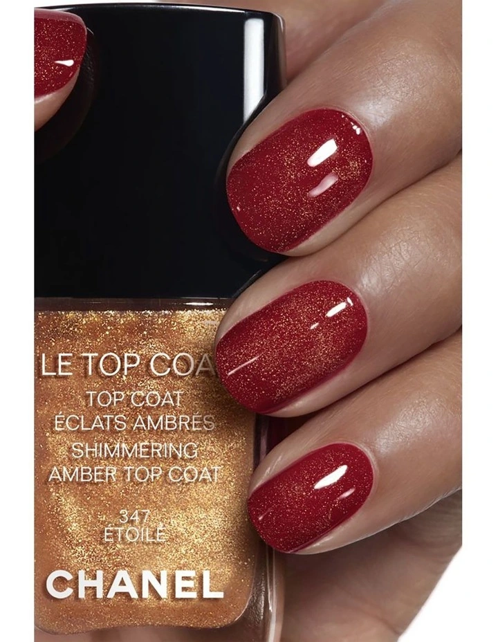 LE TOP COAT Shimmering Amber Top Coat image 4