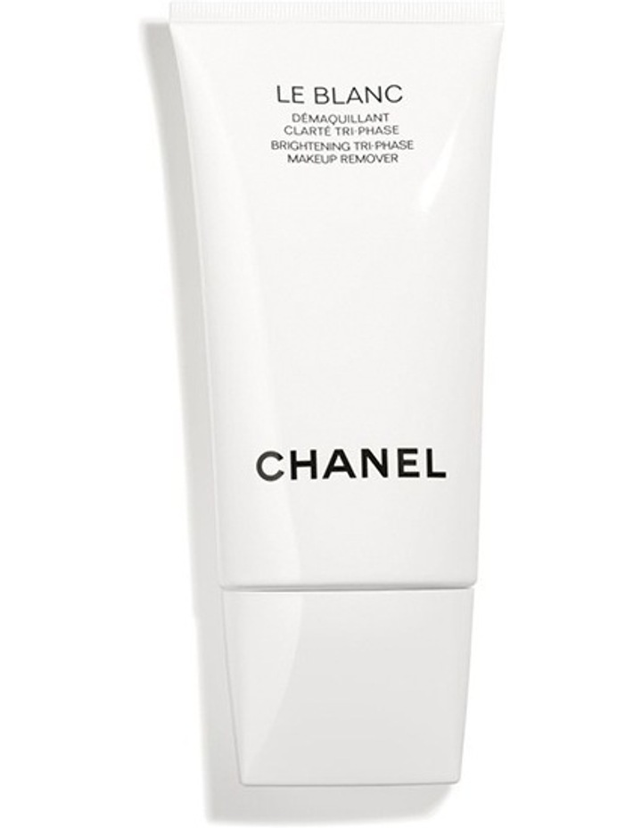 chanel le blanc brightening tri phase makeup remover