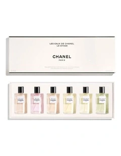 LES EAUX DE CHANEL LE VOYAGE Collection of 6 Travel Sprays