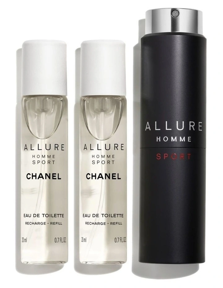 ALLURE HOMME SPORT Twist and Spray Refillable Bottle โ Eau de Toilette image 1