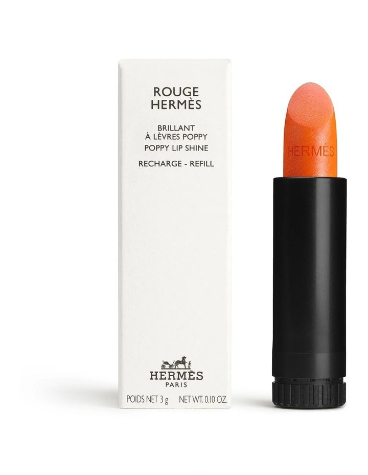 Rouge Hermès Poppy Lip Shine Refill image 1