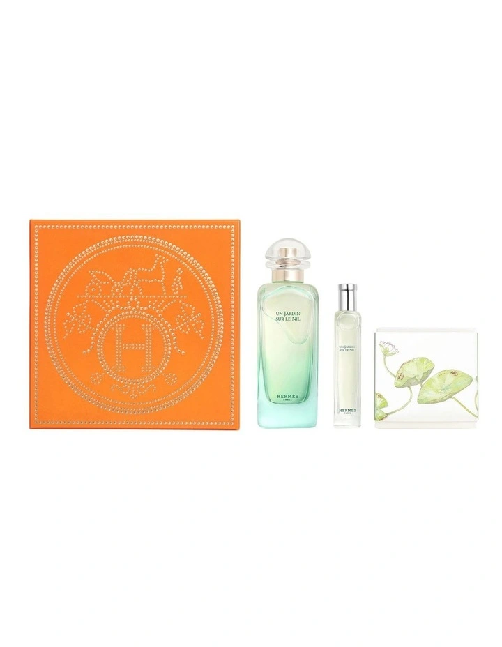 HERMÈS UN JARDIN SUR LE NIL セット Un Jardin sur le Nil Eau de toilette gift set - 115 ml