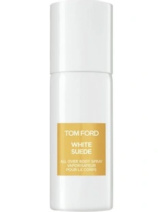 White Suede All Over Body Spray