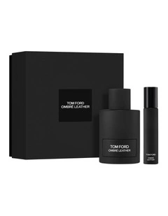 Ombr Leather Eau de Parfum Set with Travel Spray