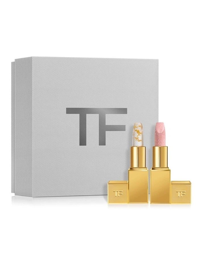 Soleil Lip Blush and Sunlit Rose Lip Balm Set image 1