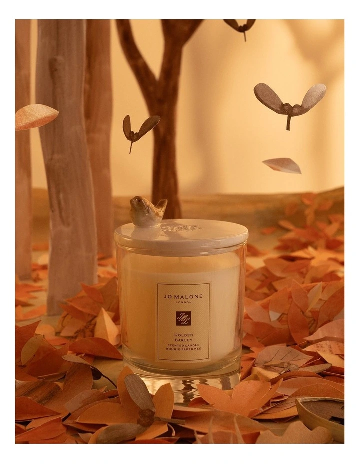 Golden Barley Classic Candle - Robin Lid Edition 200g image 2