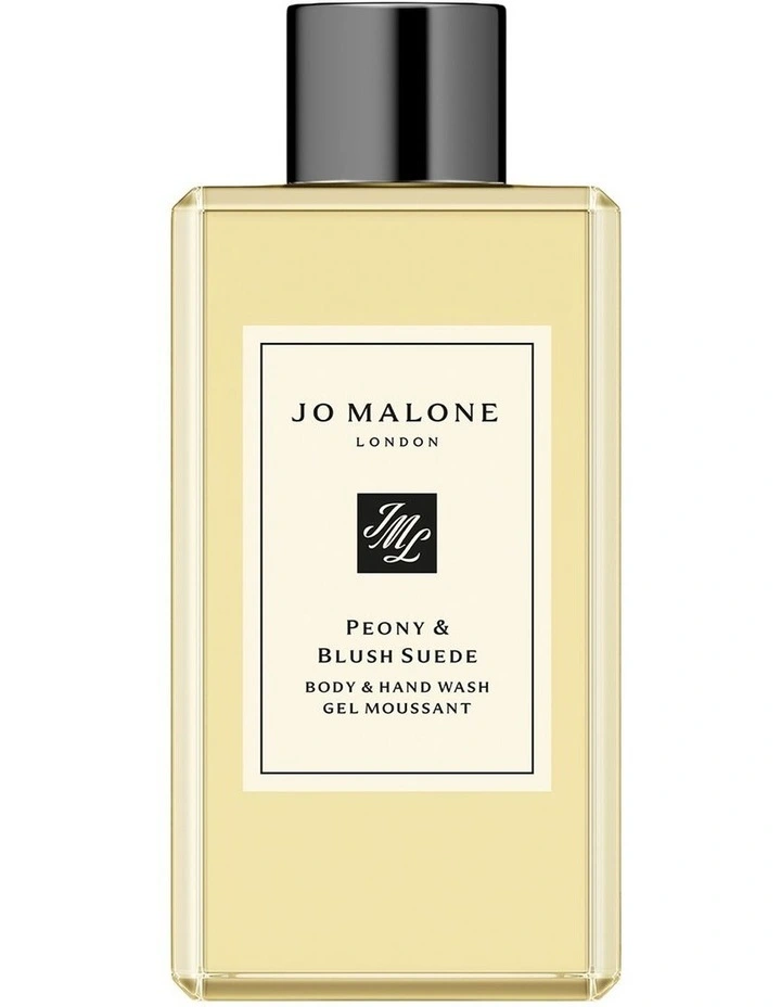 Peony & Blush Suede Body & Hand Wash 100ml image 1