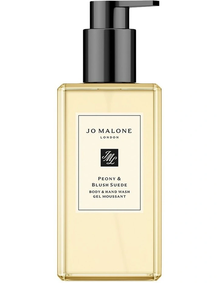 Peony & Blush Suede Body & Hand Wash 250ml image 1