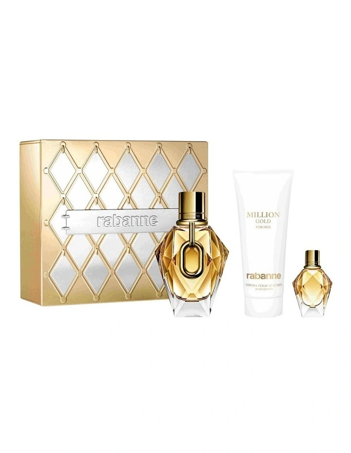 Million Gold For Her Eau De Parfum 90ml Gift Set image 1