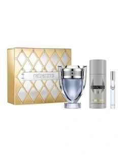 Invictus EDT 100mL Gift Set (Contains 100mL Invictus EDT, 150mL Deodorant & 10mL Travel Spray)
