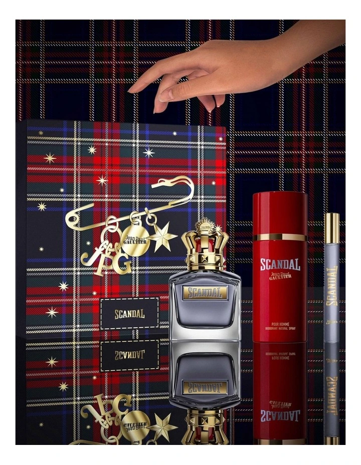 Scandal Pour Homme Eau De Tiolette 100ml Gift Set image 3