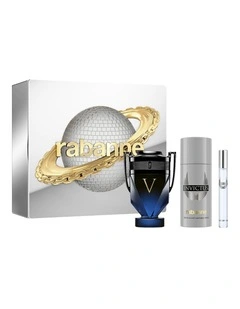 Rabanne Invictus Victory Elixir EDP 100mL Gift Set (Contains 100mL Fragrance, 150mL Deodorant & 10mL Travel Spray)