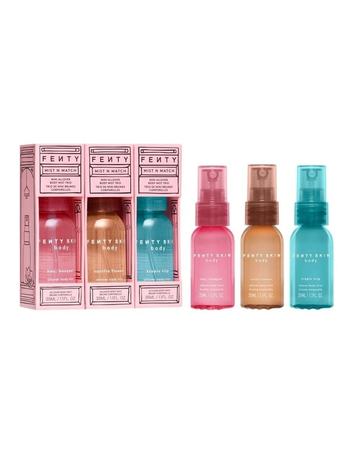MIST N MATCH MINI ALLOVER BODY MIST TRIO image 1