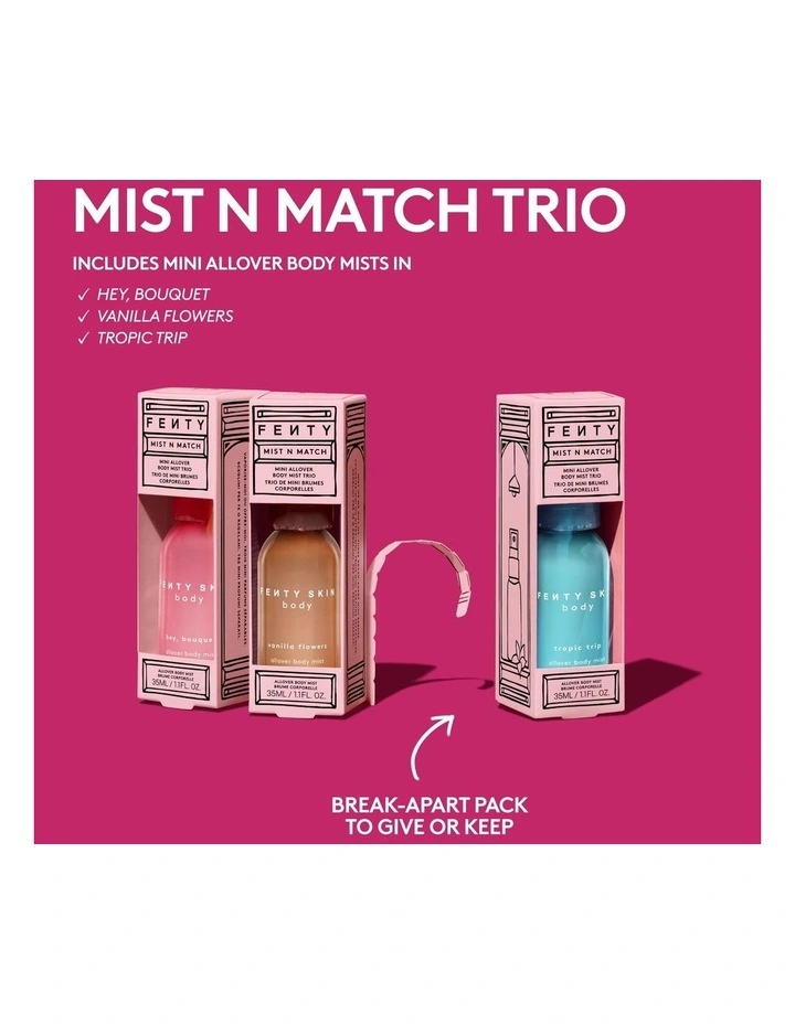 MIST N MATCH MINI ALLOVER BODY MIST TRIO image 2