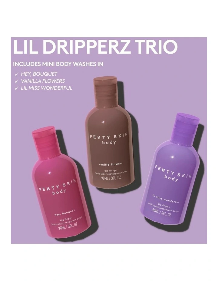 LIL DRIPP'RZ MINI BODY WASH TRIO image 2