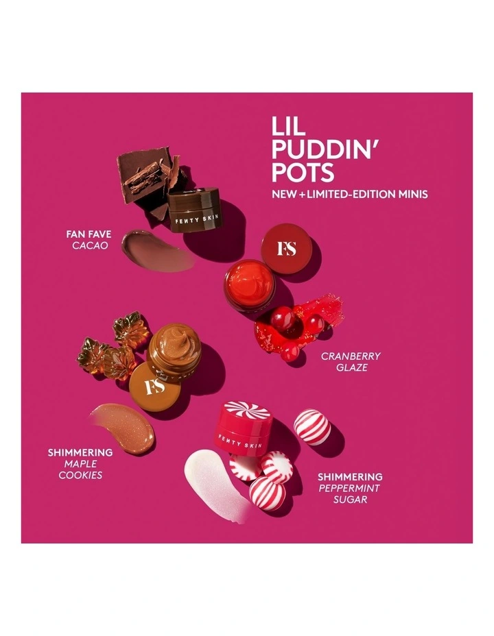 LIL PUDDIN' POTS MINI INTENSIVE RECOVERY LIP MASK SET image 2
