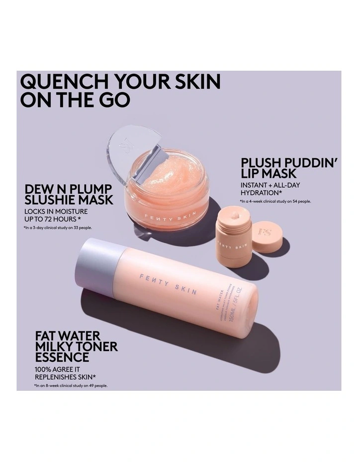 QUENCH KIT MINI 3-PIECE HYDRATING SKINCARE SET BAG image 3